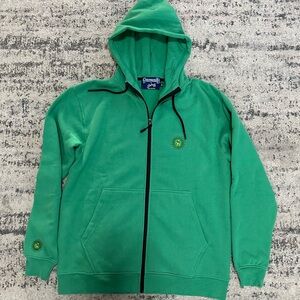 Grateful Dead x Section 119 Green Embroidered Dancing Bear Jacket